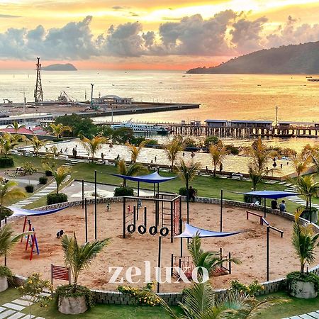 #5 Jesselton Quay City Pads Seaview By Zeluxo Kota Kinabalu Eksteriør billede
