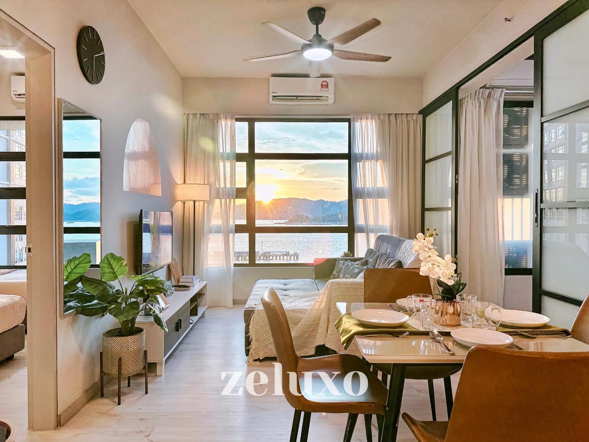 #5 Jesselton Quay City Pads Seaview By Zeluxo Kota Kinabalu Eksteriør billede