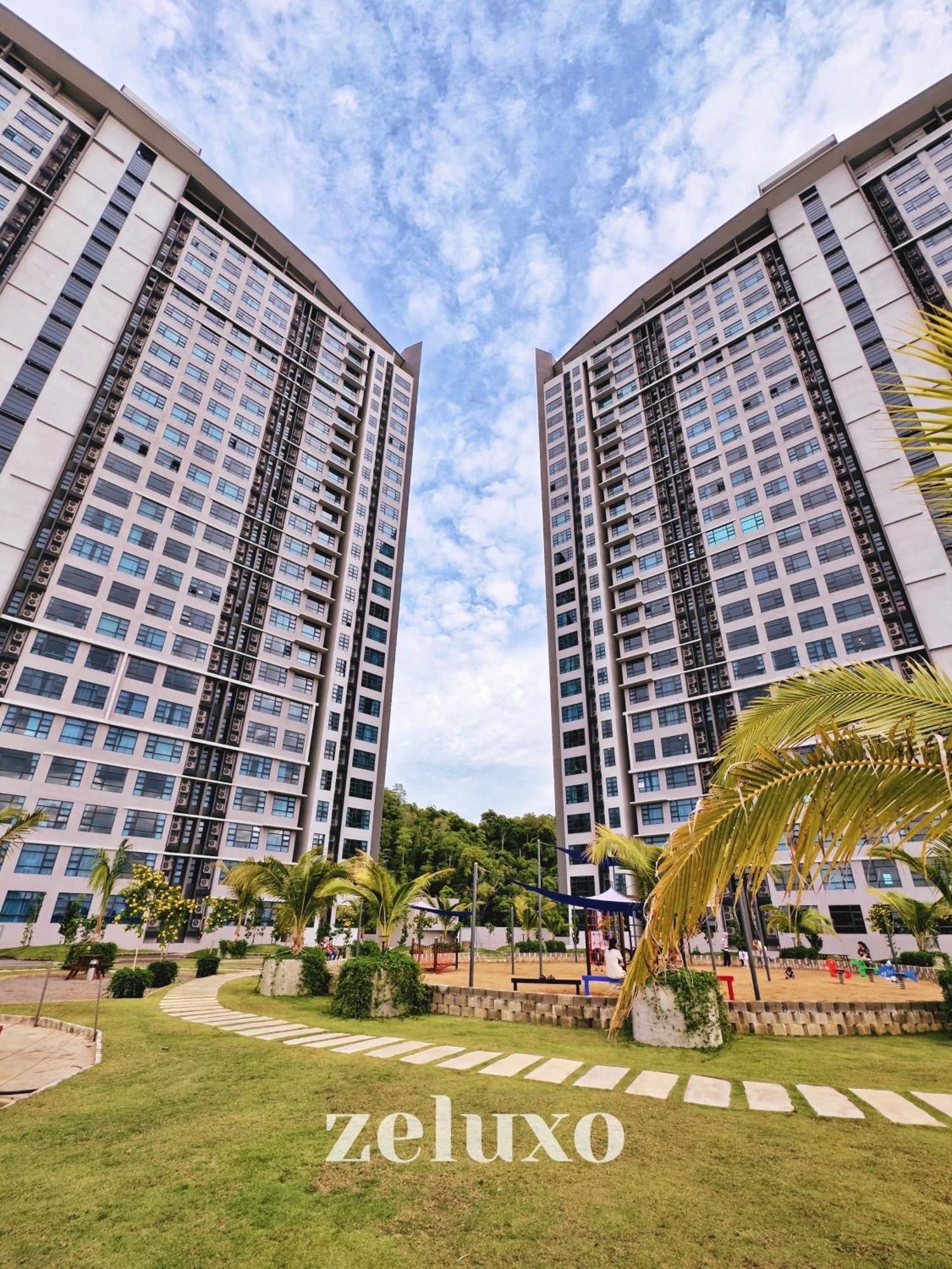 #5 Jesselton Quay City Pads Seaview By Zeluxo Kota Kinabalu Eksteriør billede