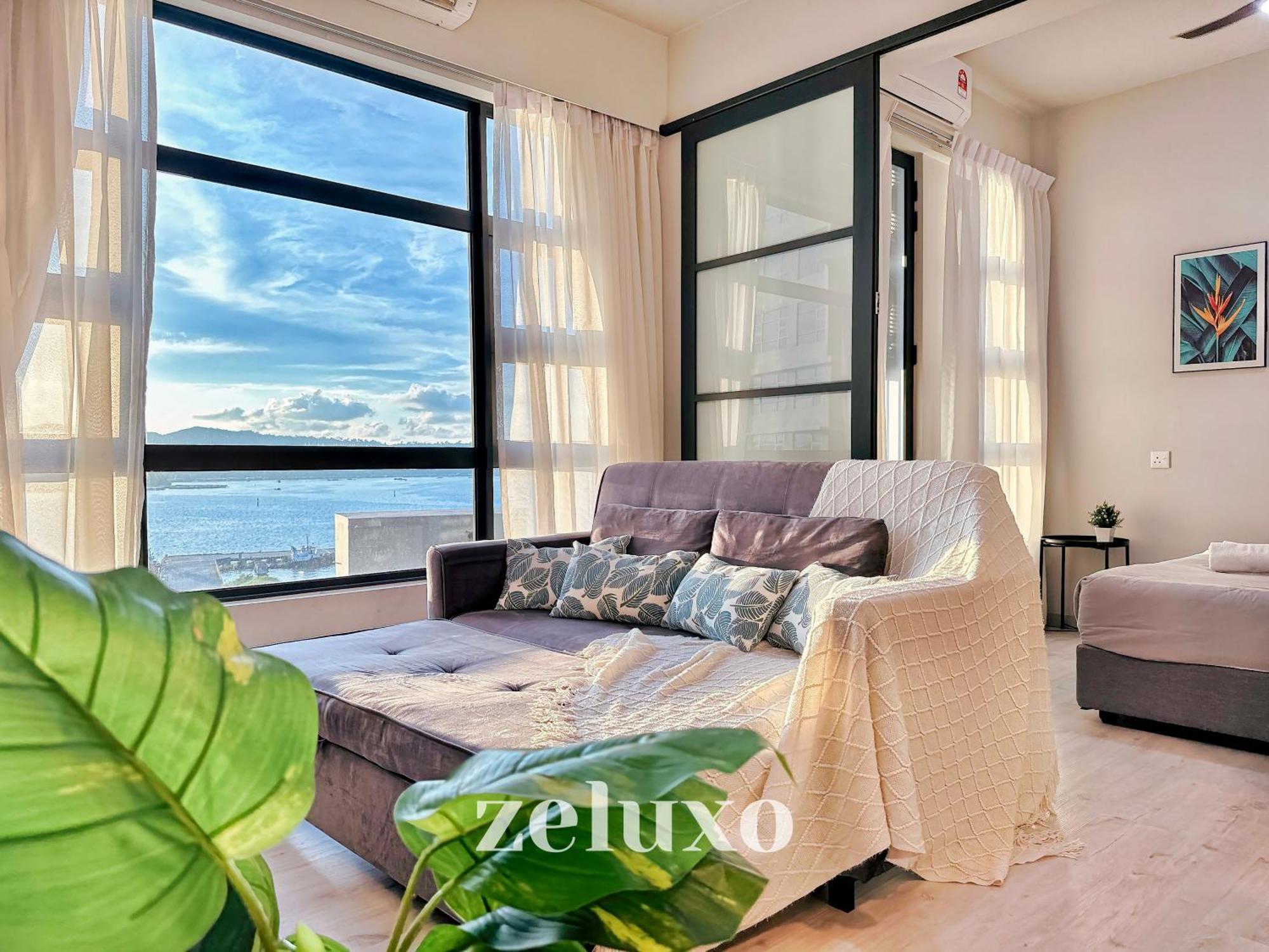 #5 Jesselton Quay City Pads Seaview By Zeluxo Kota Kinabalu Eksteriør billede