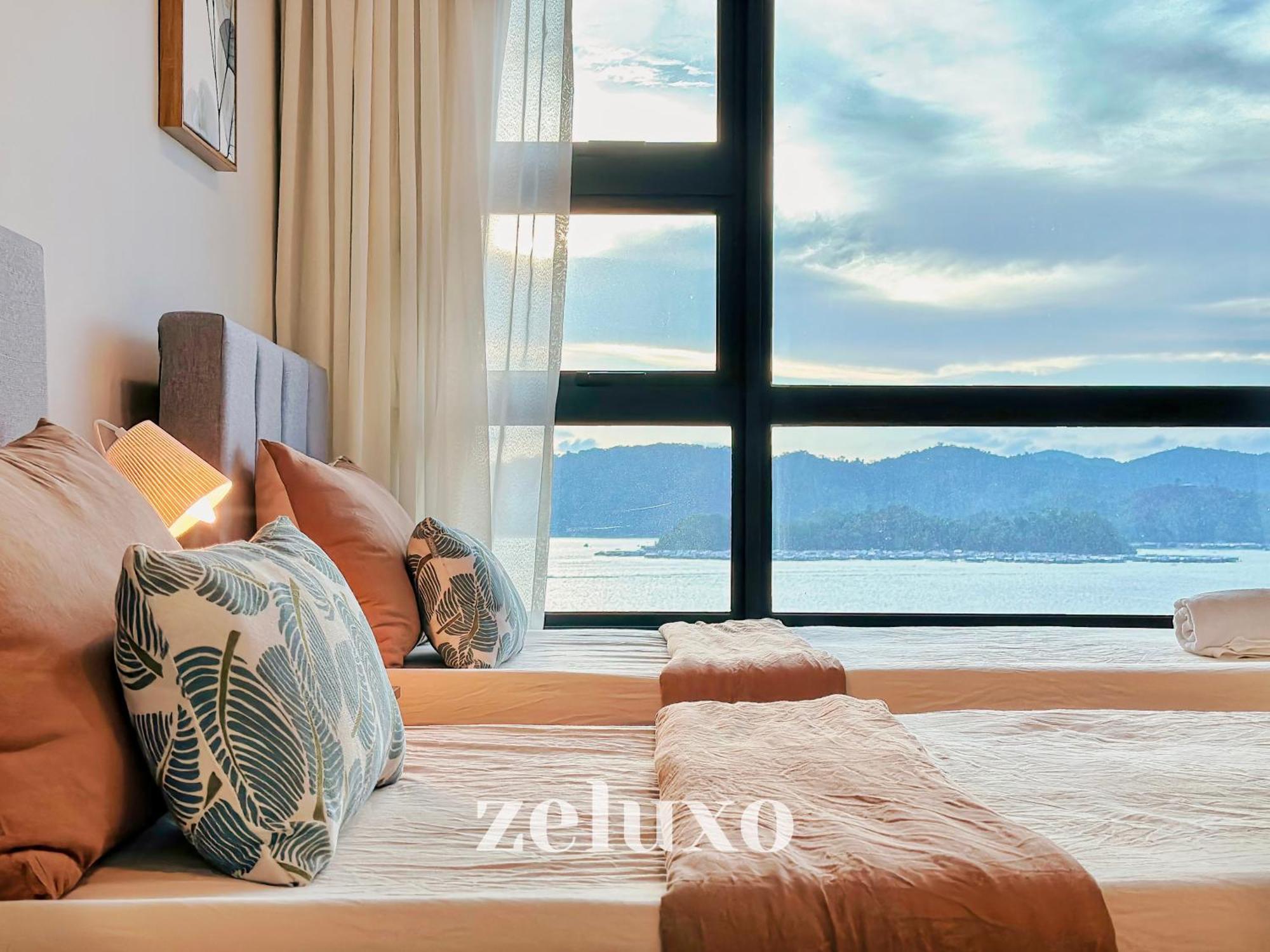 #5 Jesselton Quay City Pads Seaview By Zeluxo Kota Kinabalu Eksteriør billede